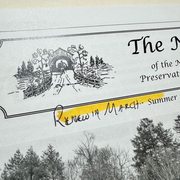 The Newsletter National Society for Preservation of Covered Bridges Summer 2020 - Picture 2 of 3